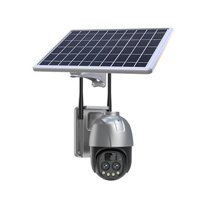 Outdoor Solar Surveillance <b>Camera</b> 2304x1296 Resolution Night Vision 50m Waterproof 4G Remote Voice Intercom Home <b>Security</b> - Product Image 1