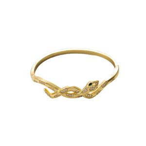 <b>Copper</b> Zircon <b>Bracelet</b> Set Gold White Plant Design 18g Lightweight Unisex Jewelry - Product Image 5