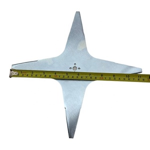Couteau à lame à 4 dents <span class=keywords><strong>Ambrogio</strong></span> 4 couteaux adaptés à la lame de tondeuse à gazon Lama Piana A 4 Punte L200 - Disco Di Taglio 29c - Product Image 5
