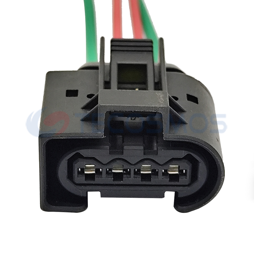 Waterproof Wire Connector Water Pump Steering Machine Plug for BMW 4 Pin Female 3C0973714 09441491