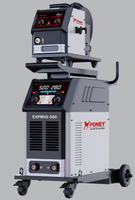 Machine à souder industrielle IGBT Inverter Mig-500A 3 en 1 avec fonction de gougeage, affichage numérique, 15 kg de fil, Soldar 3-380V