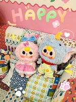 Cureplaneta Trendy trois-conte de fées vinyle visage peluche poupée maternelle bébé chanceux boîte mystère