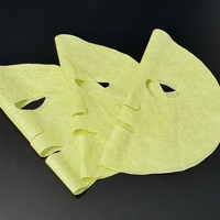 Masque facial en tissu non tissé vert 40 g/m² pour matcha – Matières premières