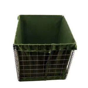 Nhà Máy Giá phòng cát Túi Blast tường rào cản 75*75 mét Hàn <span class=keywords><strong>gabion</strong></span> giữ lại tường mạ kẽm Blast tường - Product Image 2