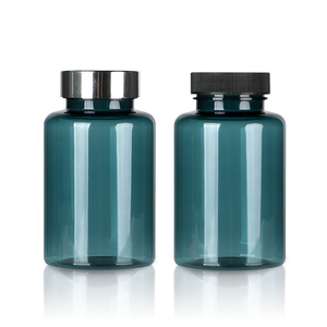 Atrovirens Customized Capsule Bottle Pharmaceutical Packaging PET <b>Plastic</b> Bottle Pill <b>Jar</b> For Health Product With Screw Cap - Product Image 2