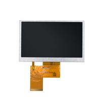 Écran LCD TFT BOE pas cher de 4,3 pouces 480x272, module LCD médical 40 broches RGB, écran tactile résistif, luminosité 500 nits, garantie 1 an