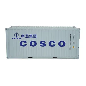1:20 Scale 20GP COSCO Shipping Container Model Miniature ABS Plastic Business Gift Home Decoration Collection OEM Customized