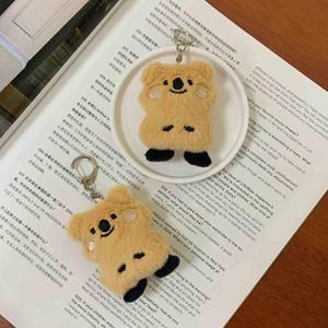 7CM peluche Koala kangourou porte-clés jouet peluche poupée jouets lapin fourrure moelleux sac pendentif fille cadeaux - Product Image 5