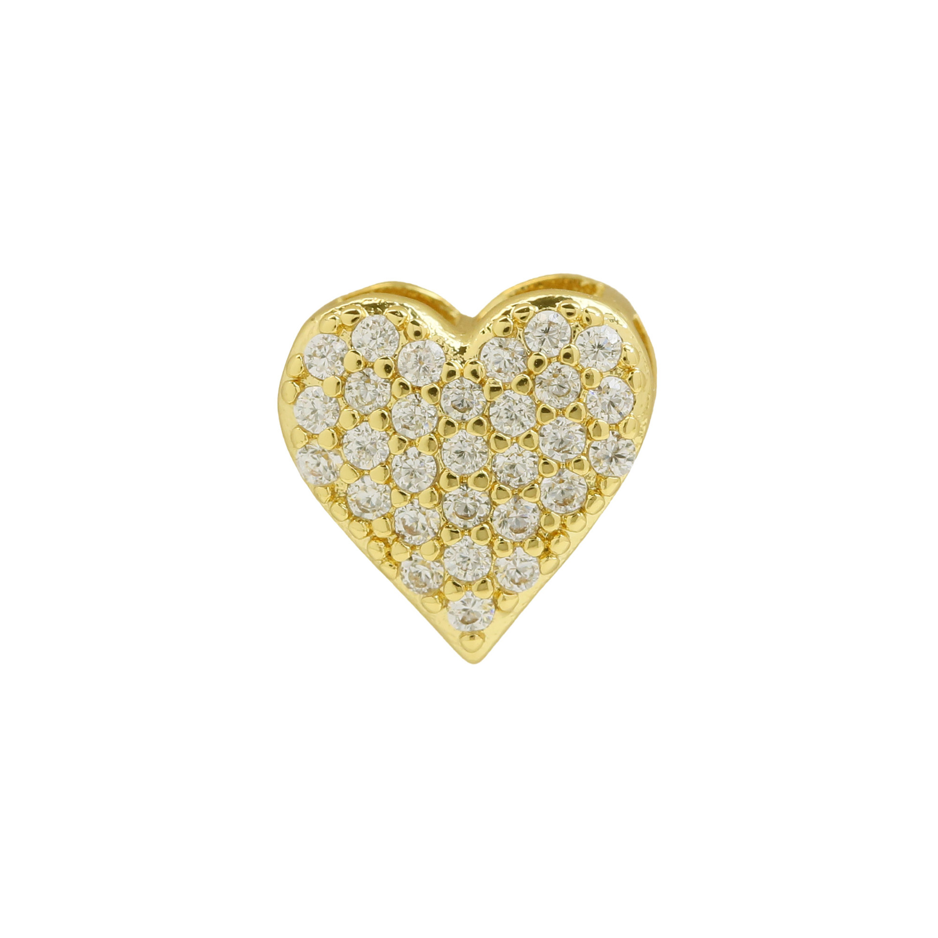 Cuore con ciondolo in oro