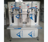 Machine de remplissage de liquides semi-automatique - Remplisseur pneumatique à double tête pour miel/pâte/détergent
