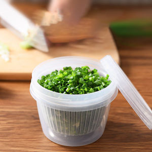 Organizador de Verduras para Cocina DD1105, Contenedor de Plástico Sellado para Guardar Ajo y Cebolla en el Refrigerador, Mantiene Frescos los Productos - Product Image 2