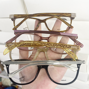 Phong cách ngẫu nhiên kính chất lượng cao kính mắt sẵn sàng để tàu hỗn hợp Eyewear cổ Acetate mang nhãn hiệu khung quang monturas opticas - Product Image 2