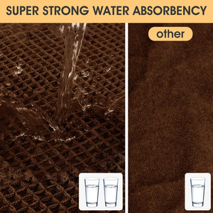 Alfombra de Baño Personalizada Súper Suave y Absorbente de Agua, Tejido Waffle, Antideslizante, para Baño - Product Image 2
