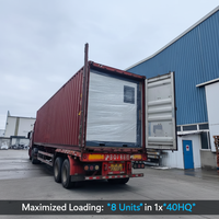 Toilette modulaire portable aux normes australiennes, fabriquée en usine depuis 19 ans |   8 unités par 40HQ |   Frais de transport réduits et livraison rapide en 30 jours