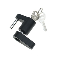 YH9008 Connecteur de Verrouillage de Remorque en Alliage de Zinc 1/4, Verrou de Remorque, Accessoires de Remorque