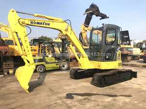 Mini-excavatrice d'occasion Komatsu Pc55, pas cher, d'origine japonaise, 5 tonnes, Komatsu Pc55 Pc55Mr, mini-excavatrice d'occasion - Product Image 6