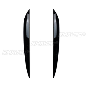 2 pièces de garnitures de phares de voiture pour Volkswagen Touareg 2010-2018, autocollants de phares, garnitures de phares - Product Image 2