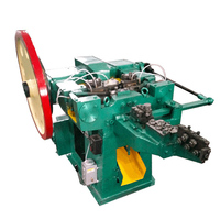 Machine entièrement automatique de fabrication de clous de fil d'assurance commerciale à grande vitesse et à faible bruit à bas prix