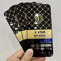 Protection d'écran en verre trempé HD antistatique de haute qualité, vente en gros, pour iPhone 14 15 Pro Max Mobile iPhone