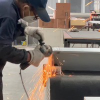 Fabrication de pièces en tôle métallique par une usine professionnelle - Matériaux en acier inoxydable/acier au carbone/aluminium - Services personnalisés ODM/OEM