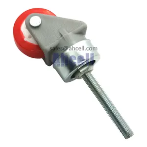 0318-4313268 plastic roller rubber pu omniball caster glass machine grinding table transfer wheel castor