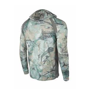 เสื้อตกปลาแขนยาวปี 2025 คุณภาพสูง พิมพ์ลายแบบซับลิเมชั่น ป้องกันแสงแดด UPF 50 ระบายอากาศ กันน้ำ แห้งเร็ว - Product Image 5