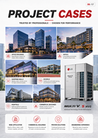   Climatiseur mural central MULTI V 5 MVS R410A 380V Triphasé 50Hz pour projets de bureaux et installations