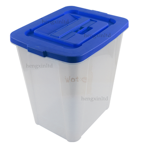 Urne en plastique transparente à double verrouillage 86L pour les élections métropolitaines - Product Image 5