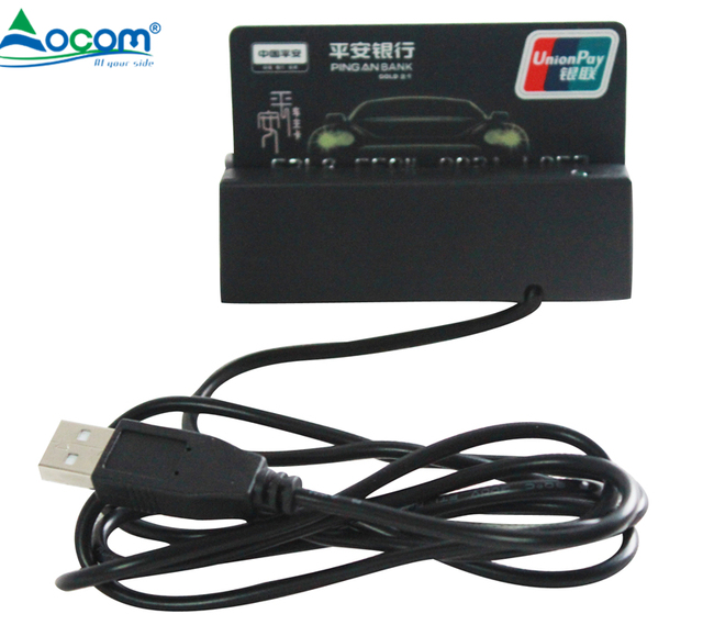 Mini Stripe TTL RS232 USB Arduino Magnetic Card Reader