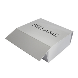 New Design Custom Art Folding Magnetic Rigid Gift <b>Box</b> <b>Flat</b> <b>Pack</b> Recyclable Embossing High-End Cosmetic Jewelry Sponge Lining - Product Image 4