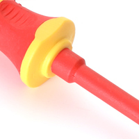 Tournevis Pozidriv isolé OEM contre les surtensions de 1000V VDE avec finition oxyde noir, pointe magnétique de 100 mm pour usage bricolage
