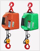 Palans électriques portables à câble métallique de 200-500 kg, 220 V, avec télécommande sans fil