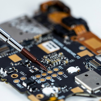 Componentes electrónicos SMT, PCB personalizado y PCBA, servicio de ensamblaje de PCB