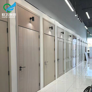 باب داخلي WPC و <span class=keywords><strong>PVC</strong></span> كامل التشطيب بتصميم قابل للطي ومقاوم للماء للديكور، مناسب للمدارس والسوبر ماركت والحمامات وغرف المعيشة - Product Image 4