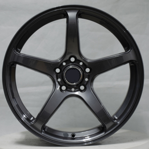 Cerchi Sportivi da 18 Pollici Nero Opaco, Cerchioni con Bordo 5x100-120, Aros 5 Hoyos per Auto ET 30-38 Jantes - Product Image 3