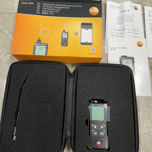 Dụng cụ đo nhiệt độ 925 testo loại mới cho <span class=keywords><strong>TC</strong></span> loại <span class=keywords><strong>K</strong></span> với <span class=keywords><strong>k</strong></span>ết nối ứng dụng 0563 0925 - Product Image 2