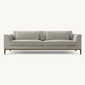 最も要求される製品人気のあるデザイン柔らかく快適なリビングルームの家具枕付きファブリックソファ - Product Image 3