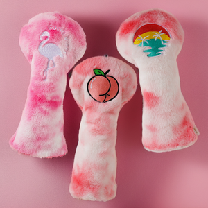 Pink Flamingo <b>Golf</b> Driver Head Cover Premium PU Leather <b>Golf</b> Accessories Bulk Whole Sale <b>Golf</b> Headcover Wholesale - Product Image 1