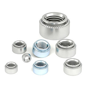 Tuerca Autoperforante, Tuerca Remache Cls S-M2.5 M3 M4 M5 M6 <span class=keywords><strong>M8</strong></span> M10, Tuerca de Inserción, Tuerca Redonda Autoperforante con Recubrimiento de Zinc Azul y Blanco - Product Image 3