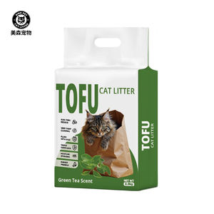 Litière pour <span class=keywords><strong>chat</strong></span> en tofu de qualité alimentaire 99% sans poussière, agglomération en 3 secondes, sans danger pour les chats sensibles aux voies respiratoires - Product Image 5