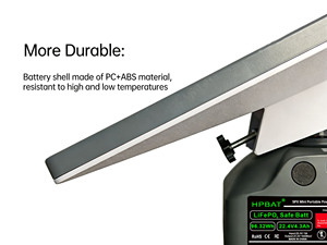 Batterie portable Huaping SPX288 Starlink Mini (PC+ABS) - Solution <span class=keywords><strong>de</strong></span> secours fiable pour le camping, les vergers et les excursions en zone salée - Product Image 5