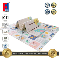 Tapis de jeu pliable pour enfants, grand format, pour yoga ou ramper, tapis pliant XPE pour bébé, vente en gros