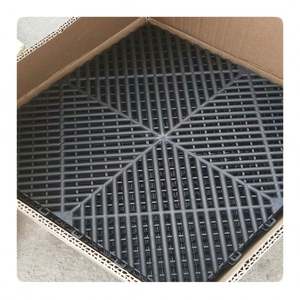 Baldosas para suelos de garaje PP Car Wash Floor Mat Baldosas de estacionamiento entrelazadas - Product Image 6