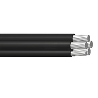 Conductores de Aluminio NFA2X con Aislamiento XLPE de Bajo Voltaje 0.6/1kV 3kV, Voltaje de Prueba 90C, Temperatura Máxima 90C, para Estaciones de Energía Aéreas