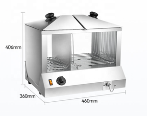 Chauffe-pains à <span class=keywords><strong>hot</strong></span>-dogs électrique commercial pour les restaurants de restauration rapide et les magasins de proximité - Product Image 2