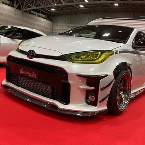 Gli accessori per <span class=keywords><strong>auto</strong></span> cambiano stile Splitter anteriore in fibra di carbonio per Toyota GR Yaris GR4 labbro paraurti anteriore - Product Image 5