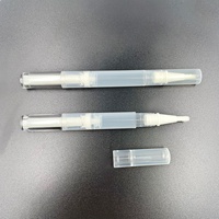 Bolígrafo cosmético vacío blanco de 2 ml de la mejor calidad al por mayor, para aceite de cutículas, cuidado de uñas y piel, con tapa de rosca, serigrafía, herramientas de maquillaje