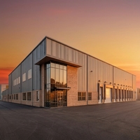 Hangar industriel de portail en acier préfabriqué de haute qualité à faible coût pour ateliers entrepôts hangars