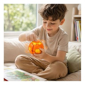 Compact <b>Desk</b> Relief Sphere Gear Driven Spinner Toy Quiet <b>Rotation</b> Focus Gadget Travel Gift Wholesale Supplier Pack - Product Image 2