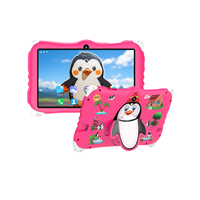 Nouvelle arrivée 2024 Tablette Android 7 pouces mignonne style pingouin OEM en stock Tablette Wifi Tablette éducative pour enfants RAM 6+128 Go